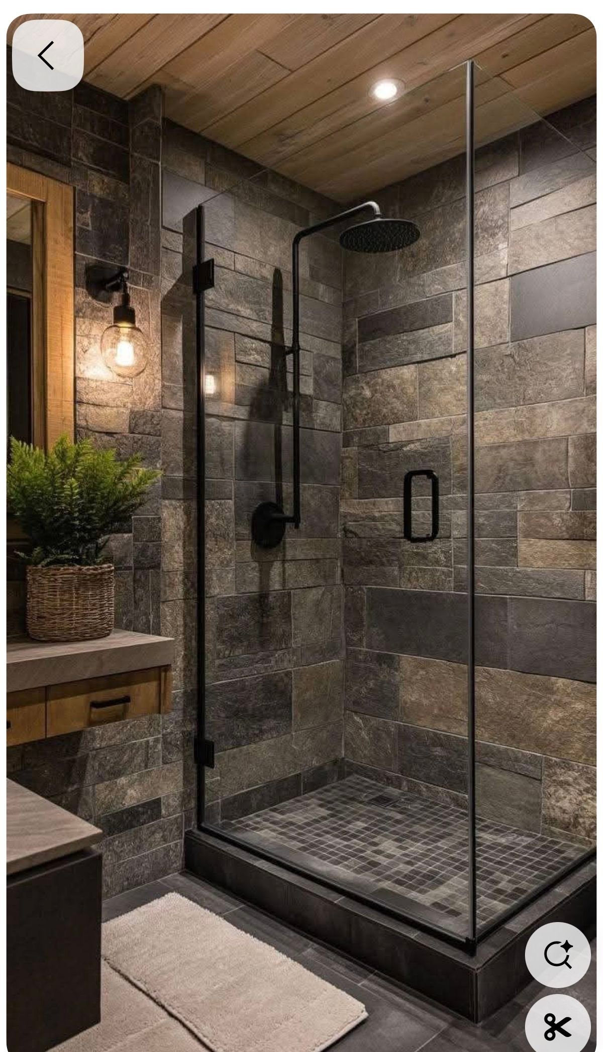 كابينة شاور زجاج سيكوريت